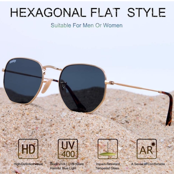 Classic retro sunglasses - Picture 7 of 7